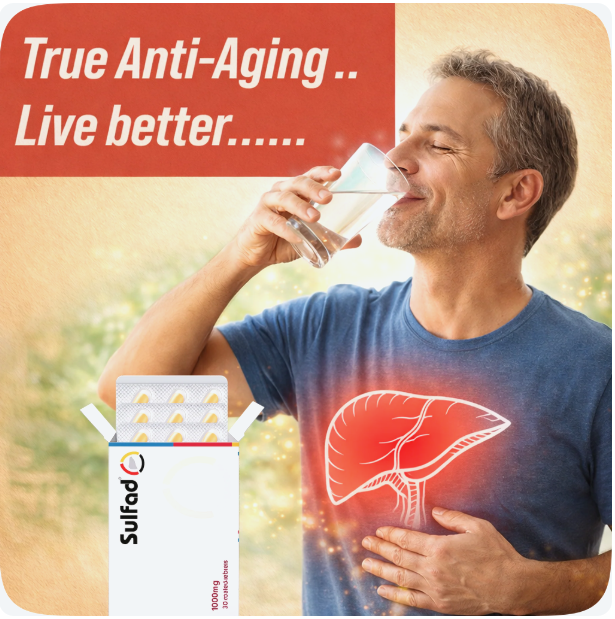 Sulfad 1000 mg - Hepatoprotective Supplement – Silymarin, Artichoke, Turmeric