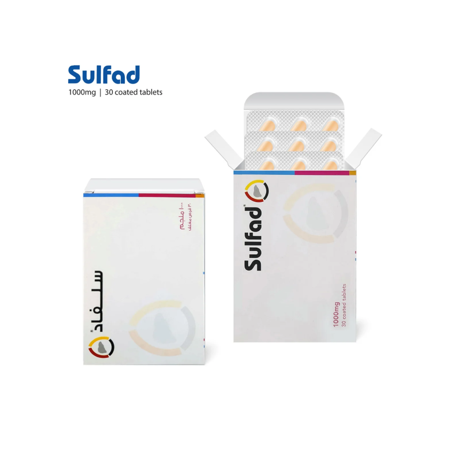 Sulfad 1000 mg - Hepatoprotective Supplement – Silymarin, Artichoke, Turmeric